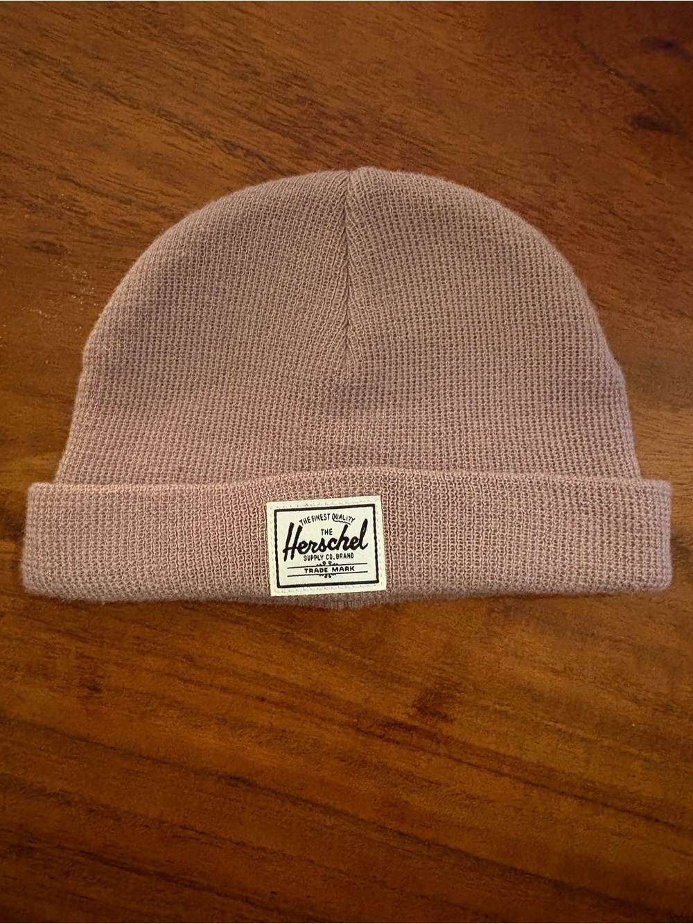 (5/$25) Herschel Baby Beanie Dusty Mauve